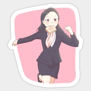 Kim Yo-Jong Toast on Mouth Sticker